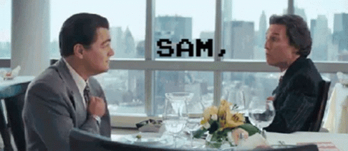 Matthew Mcconaughey Sam Samurai Wolf Of Wall Street GIF