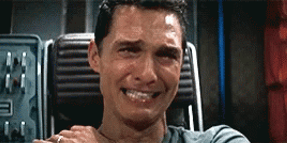 Matthew Mcconaughey Tears Of Joy GIF