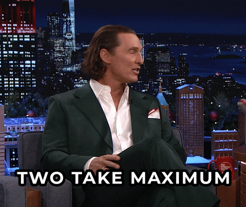 Matthew Mcconaughey Two Take Maximum GIF