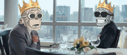 Matthew Mcconaughey Wolf Of Wall Street Monkey Heads GIF