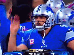 Matthew Stafford Butt Fumble GIF