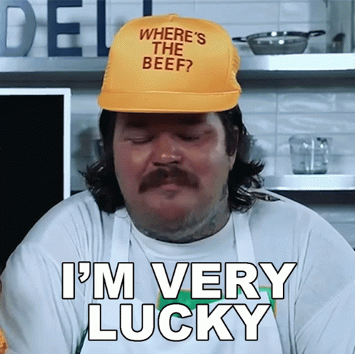 Matty Matheson I'm Very Lucky GIF