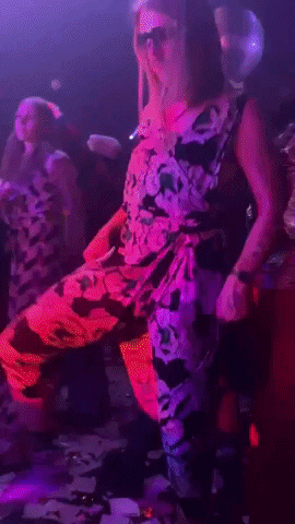 Matured Lady Awkward Bad Dancing GIF