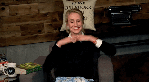 Maude Garett Funny Faces Expressions GIF