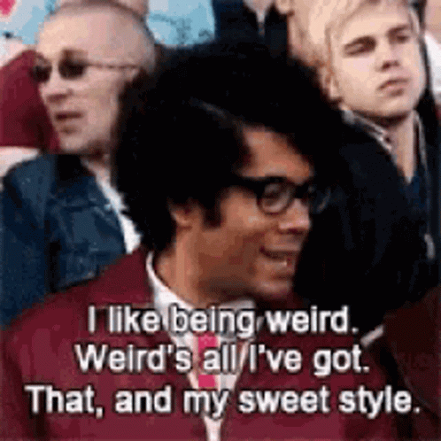 Maurice Moss Liked Being Weirdo GIF