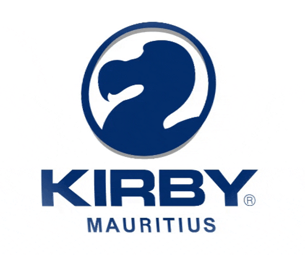 Mauritius Kirby Logo Waving GIF