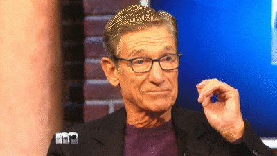 Maury Blinking Eyes Wearing Glasses GIF