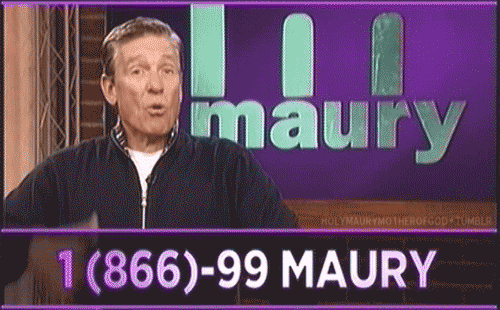 Maury Phone Number Call Sign GIF