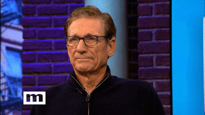 Maury Scratching His Head GIF