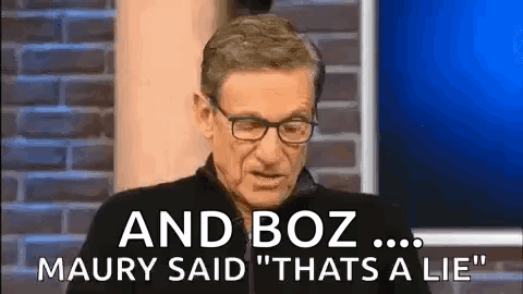 Maury Thats A Lie GIF