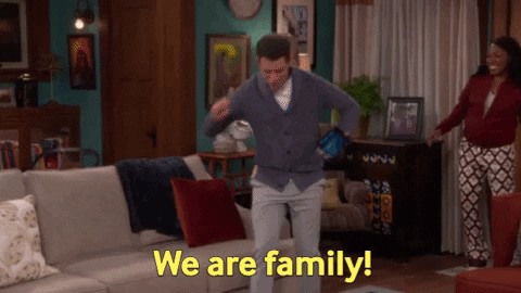 Max Greenfield We Are Family GIF