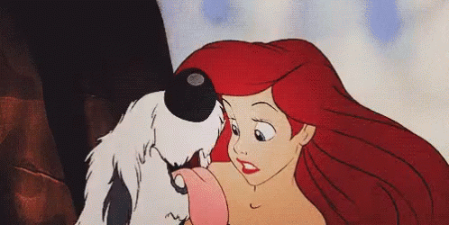 Max Licking Ariel GIF