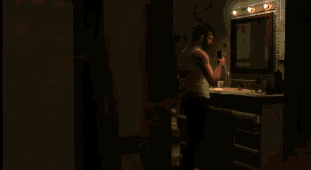Max Payne Shave Head GIF