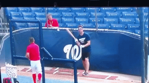 Max Scherzer Epic Fail Boink GIF