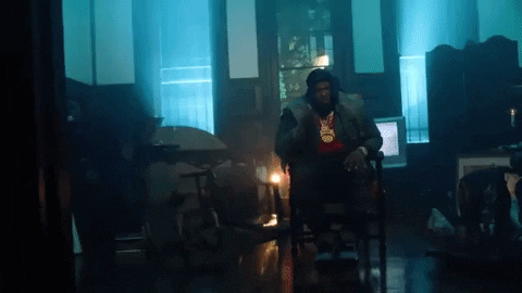 Maxo Kream Roaches Singing Sitting GIF