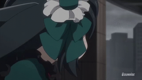 May Gundam Angry Pouting GIF