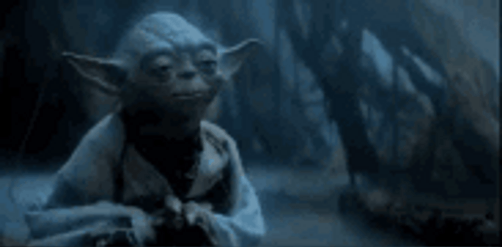 May The 4th Be With You Sad Old Yoda GIF