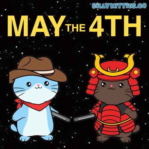 May the 4th Cats Poster