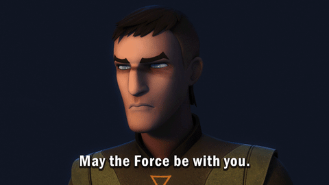 May The Force Be With You Starwars Rebels GIF