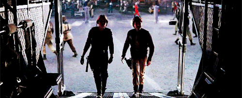 May The Force Be With You Walking In Spaceship GIF