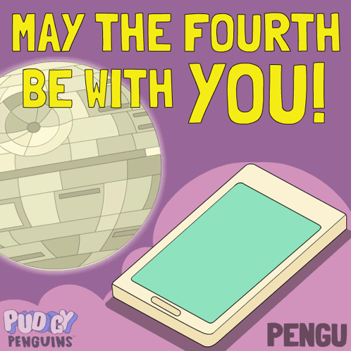 May The Fourth Be With You Poster GIF