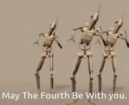 May the Fourth Be With You Poster