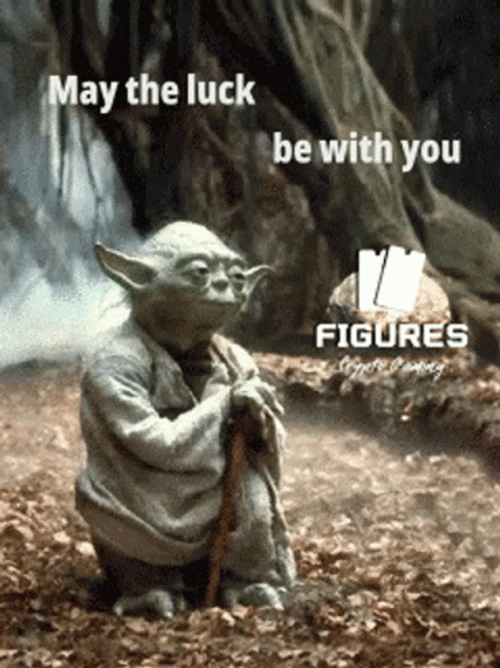 May The Luck Be With You Yoda GIF
