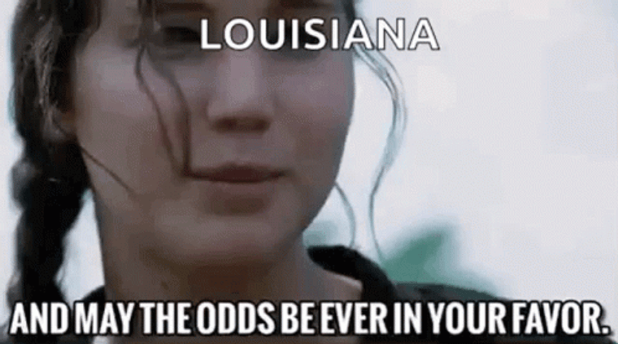 May The Odds Be In Your Favor Hunger Games GIF
