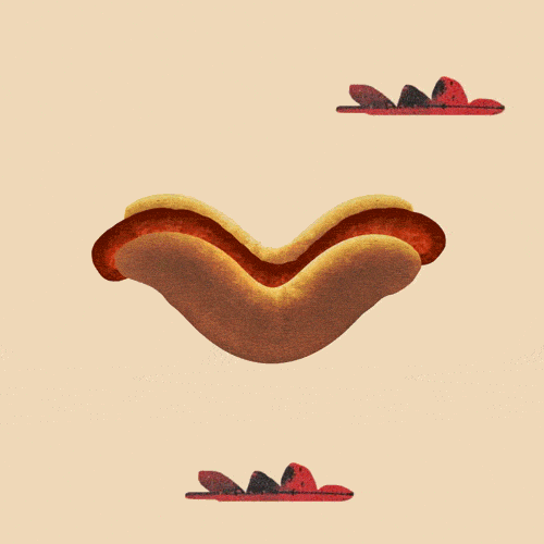 May This Hotdog Come To Me Fingers Cross GIF