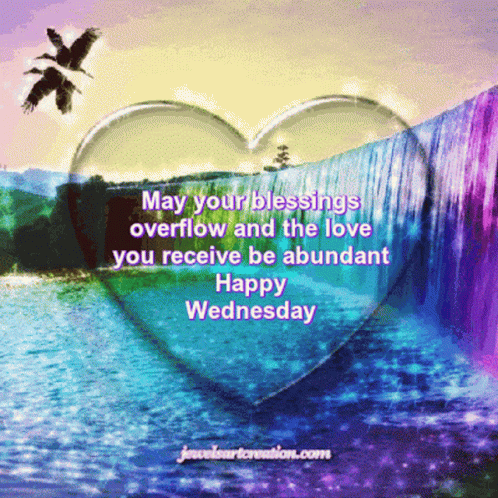 May Your Blessing Overflow Blessed Good Morning Wednesday GIF