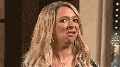 Maya Rudolph And Other Friends Face Reaction GIF