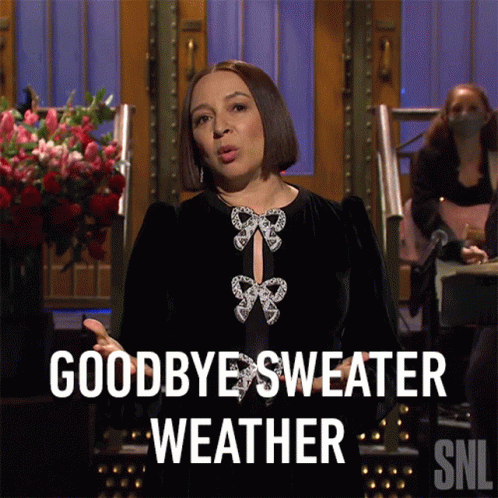 Maya Rudolph Goodbye Sweater Weather Snl GIF