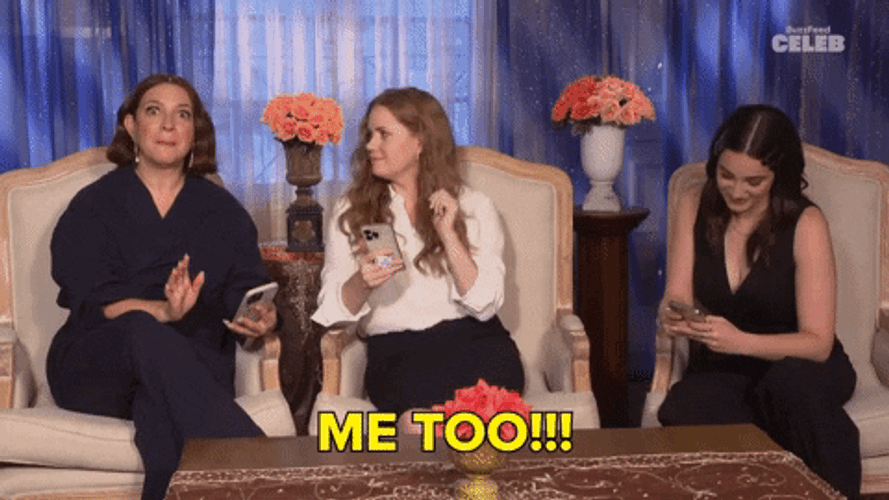 Maya Rudolph Same Girl Me Too Smile GIF