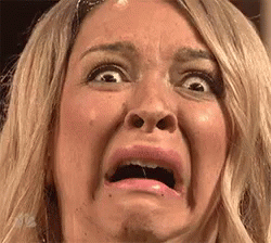 Maya Rudolph Scared Face Reaction GIF