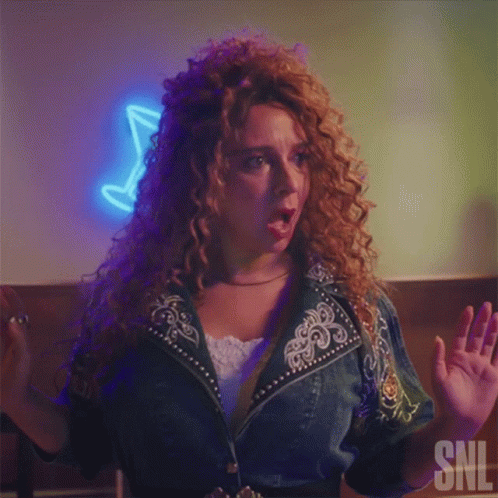 Maya Rudolph Shocked Face Reaction GIF