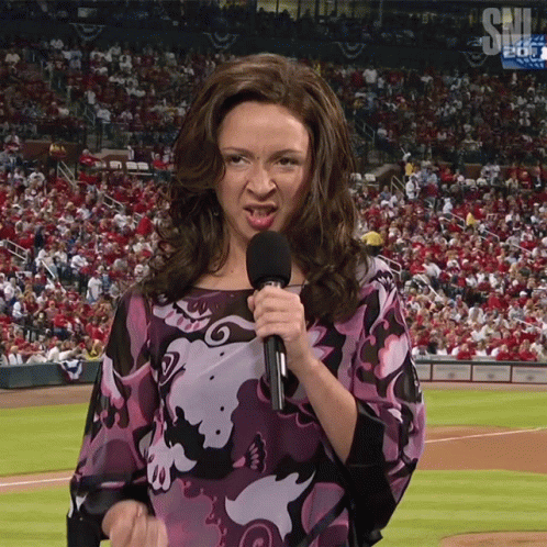 Maya Rudolph Singing So Hard GIF