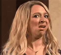 Maya Rudolph Weird Face GIF