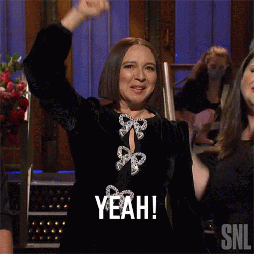Maya Rudolph Yeah Its Saturday Night GIF