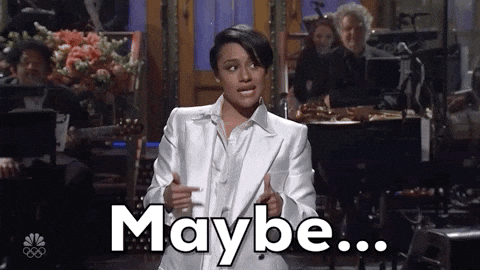Maybe Maybe Not Ariana Debose GIF