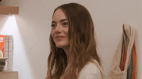 Maybe Maybe Not Emma Stone GIF
