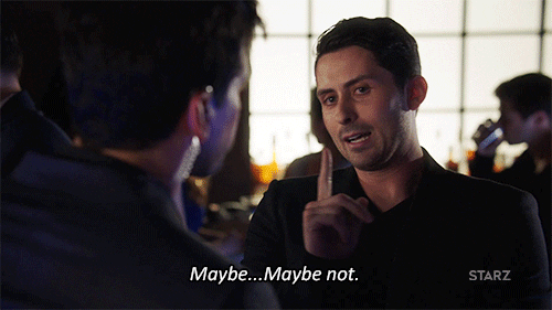 Maybe Maybe Not Power Starz GIF