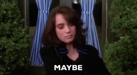 Maybe Maybe Not Winona Ryder GIF