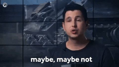 Maybe Maybe Not Yes Boy GIF