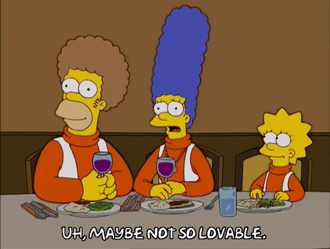 Maybe Not Animation Marge Simpsons GIF