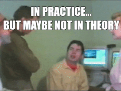 Maybe Not In Theory Classic Tv Show GIF