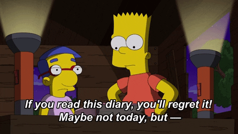 Maybe Not Milhouse Van Houten The Simpsons GIF