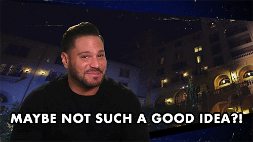 Maybe Not Ronnie Ortiz Magro Jersey Shore GIF