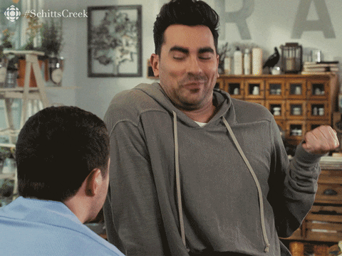 Maybe Not Unsure Dan Levy Schitts Creek GIF