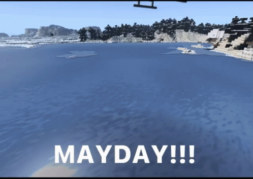 Mayday Written On Water GIF
