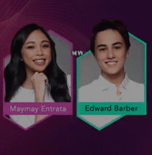 Maymay Entrata and Edward Barber